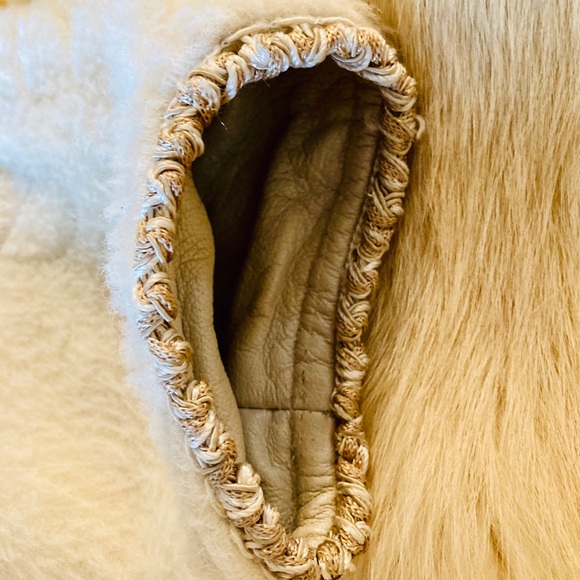 Rare Vintage Norma Lepofski Alpaca Wool & Fur Coat - Picture 13 of 16